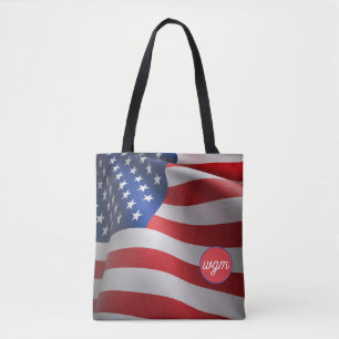 Tote BOLSA de Compro de Monograma Personalizado do USA 
