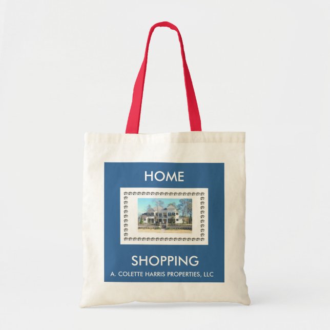 Tote Bolsa de compro - Design 4 (Frente)