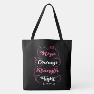 Tote Bolsa de Consciência do Cancer da Mama