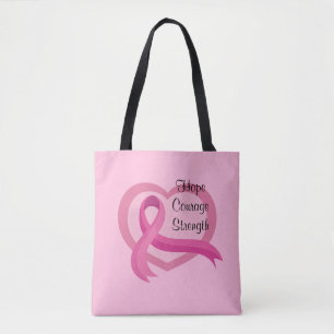 Tote Bolsa de Consciência do Cancer da Mama