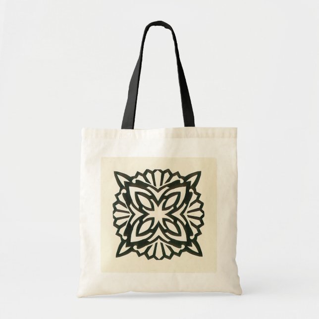 Tote Bolsa de Corte de Papel de Ponto de Compactação (Frente)