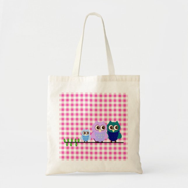 Tote Bolsa de Coruja (Frente)