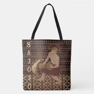 Tote Bolsa de dança tradicional sajojo da Indonésia
