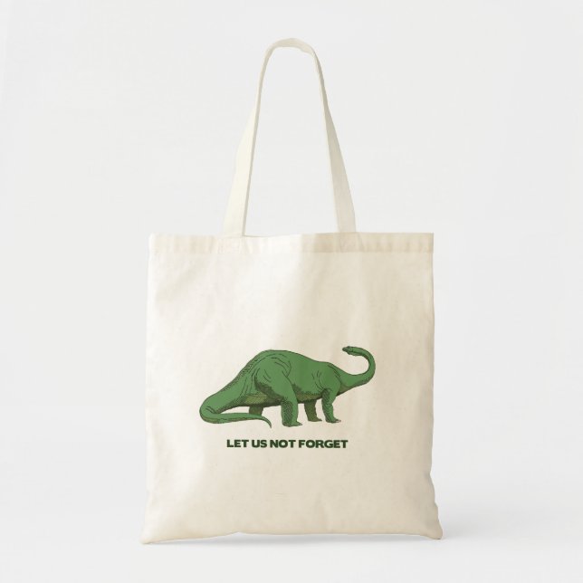 Tote bolsa de dinossauro (Frente)