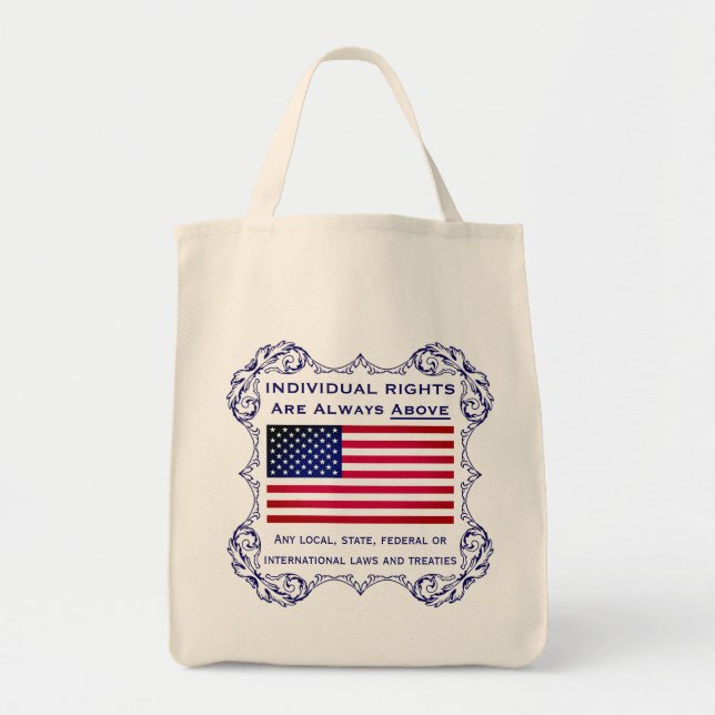 Tote Bolsa de Direitos Individuais (Frente)
