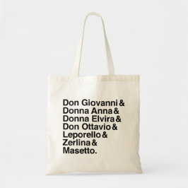 Tote bolsa de Don Giovanni