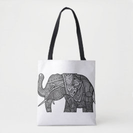 Tote Bolsa de elefante