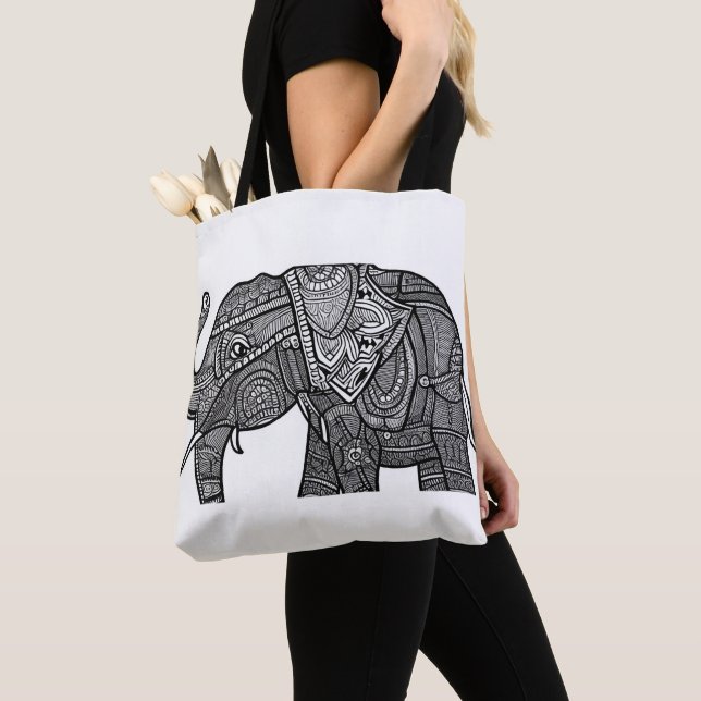 Tote Bolsa de elefante (Close Up)