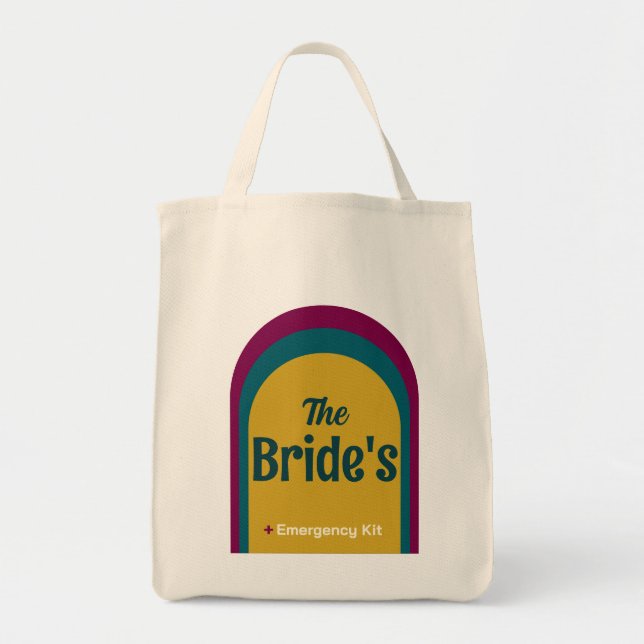 Tote Bolsa de Emergência da Noiva (Frente)