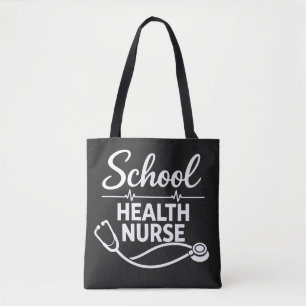 Tote Bolsa de Enfermeira de Saúde Escolar com ECG & Est
