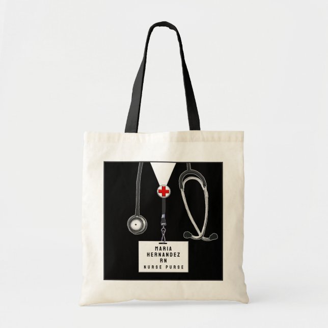 Tote Bolsa de Enfermeira Única (Frente)