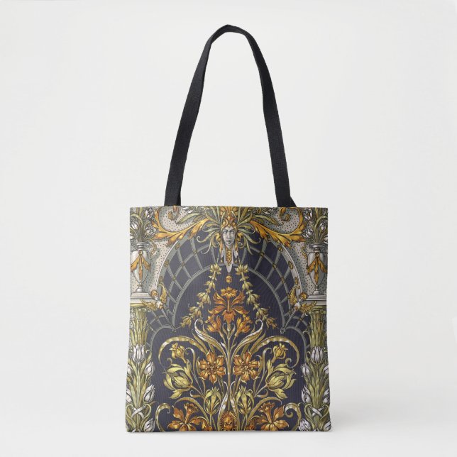 Tote Bolsa de entrada de jardim antigo (Frente)