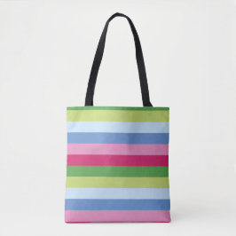 Tote Bolsa de faixa brilhante