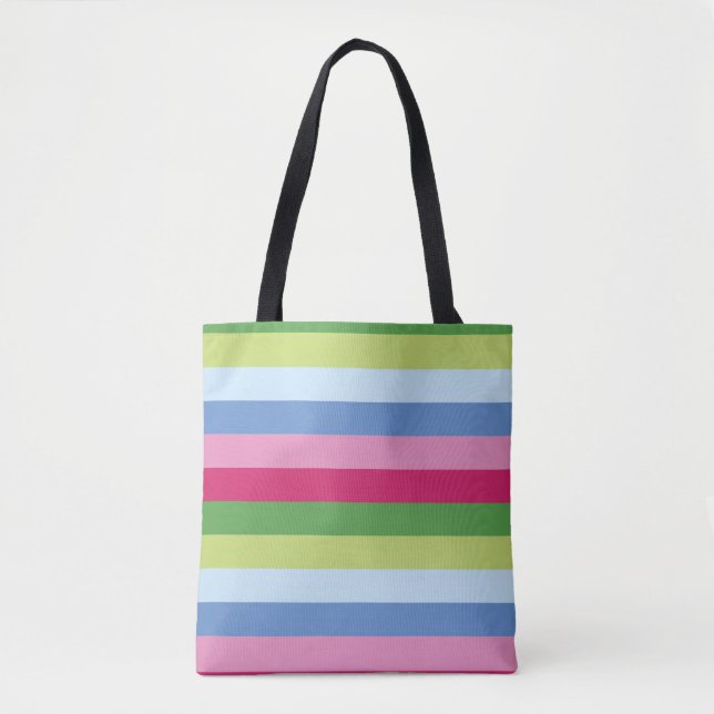 Tote Bolsa de faixa brilhante (Frente)