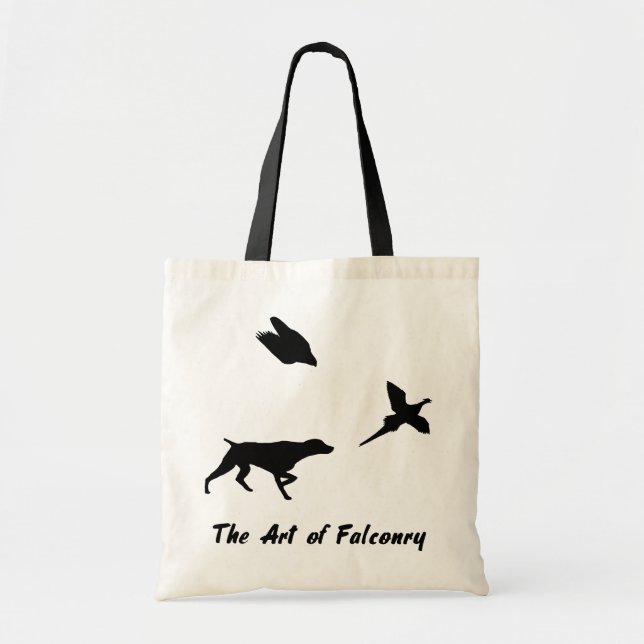 Tote Bolsa de Falconry e Ponteiro de Ar Curto Alemão (Frente)