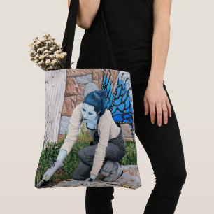 Tote Bolsa de Fantasia do Jardim das Fadas Escuras