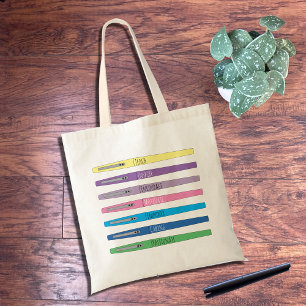 Tote Bolsa de ferramentas do professor do Caneta Rainbo