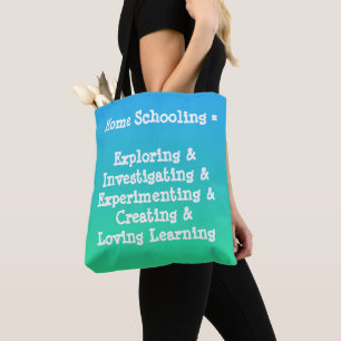 Tote Bolsa de Ferramentas Palavras de Ensino Doméstico