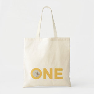 Tote bolsa de festa de aniversário de 1º aniversário