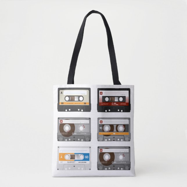 Tote Bolsa de fita cassete (Frente)