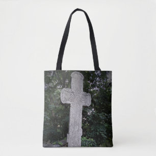 Tote Bolsa de Fotografia Cruzada com Pedra Antiga
