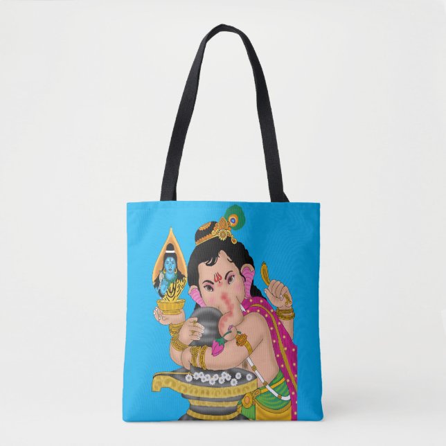 Tote Bolsa de Ganesha (Frente)