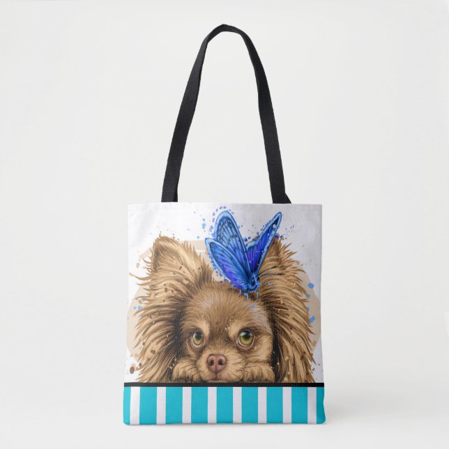 Tote Bolsa de Gatinho Gato - Veja Trás! (Frente)