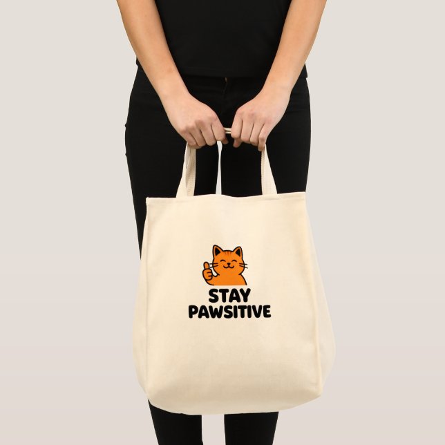 Tote Bolsa de Gato Ginger Fofa (Frente (produto))