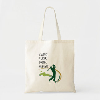 Tote Bolsa De Golfista Engraçado Presente Para Pás De G