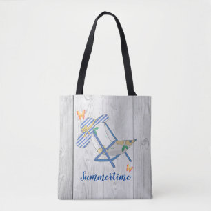 Tote Bolsa de Hat e Summertime com distribuição