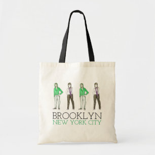 Tote Bolsa de Hipsteres NYC Nova Iorque do Brooklyn