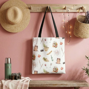 Tote Bolsa de ilustração doce comprada de Grocery
