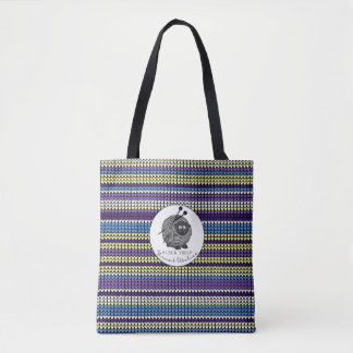 Tote Bolsa de Impressão do Knit de Yarns & Woolies Ovin