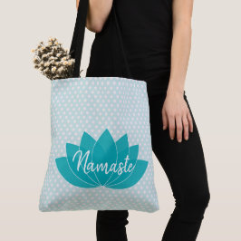 Tote Bolsa de Ioga Aqua Lotus