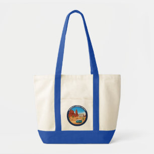 Tote Bolsa de Irmãs de Acampamento Sonoran com alças az