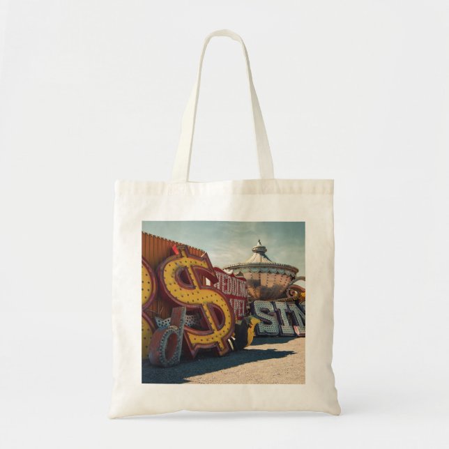 Tote Bolsa de Las Vegas Retro Vintage Souvenir (Frente)