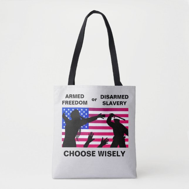 Tote Bolsa de Liberdade Armada (Frente)