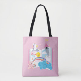 Tote Bolsa de Livro de Raparigas