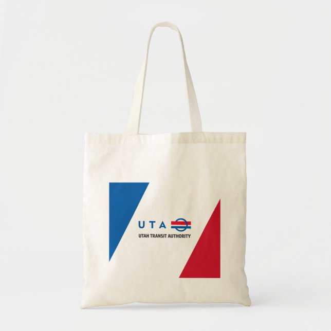 Tote Bolsa de logotipo clássico (Frente)