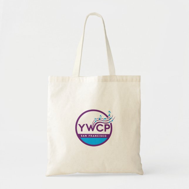 Tote Bolsa de logotipo YWCP (Frente)