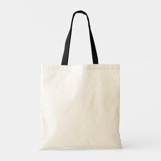 Tote Bolsa de Lona com Alça Preta (Verso)