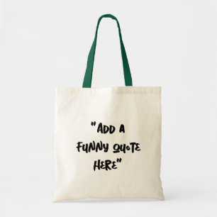 Tote Bolsa de Lona com Piada Interna Personalizada