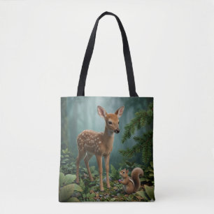 Tote Bolsa de lona estética trendy para todos os dias