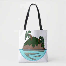 Tote Bolsa de lona estética trendy para todos os dias