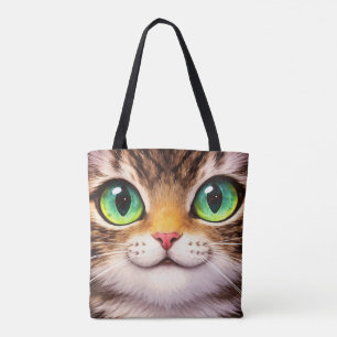 Tote Bolsa de lona estética trendy para todos os dias