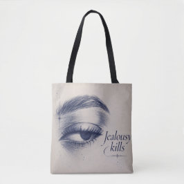 Tote Bolsa de lona estética trendy para todos os dias