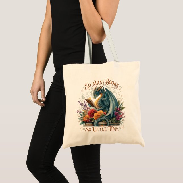 Tote Bolsa de lona para clube do livro para leitores, b (Frente (produto))