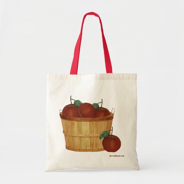 Tote Bolsa De Maçãs (Frente)