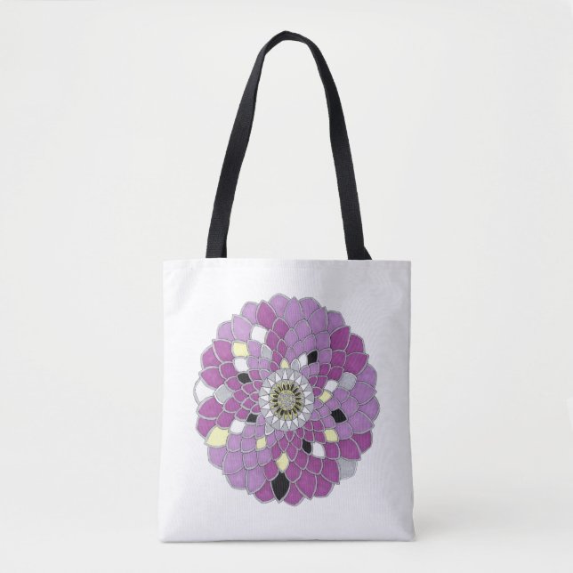 Tote Bolsa de Mandala (Frente)