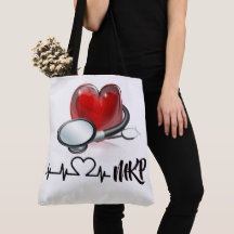 Bolsa de Monograma Grande e Estetoscópio